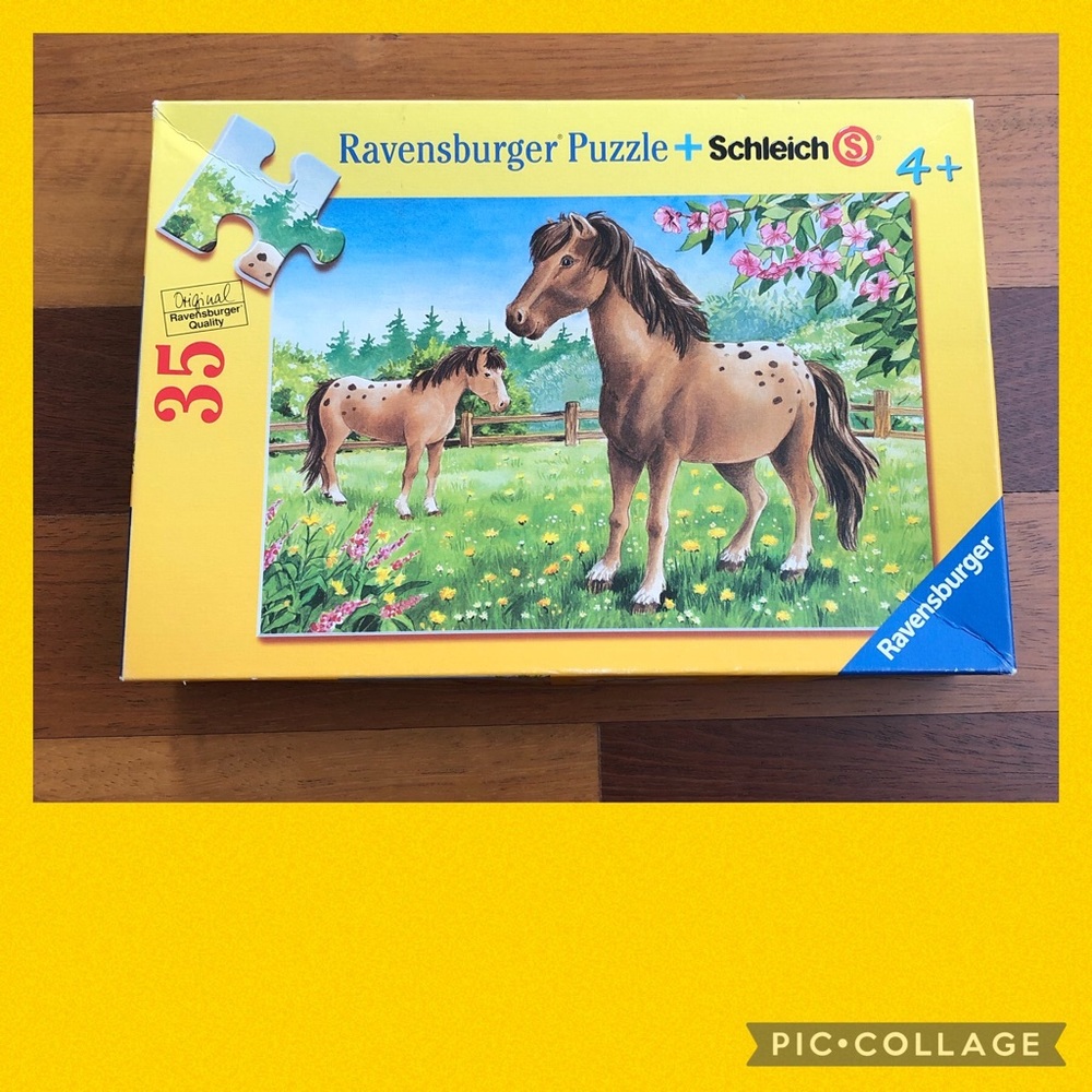 ♦️FREE Ravensburger horse puzzle